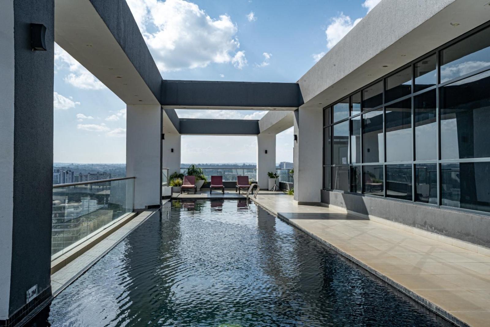 Escada Studio & 2-Bedroom, Rooftop Swimming Pool, Gym, Workspace, Wonderiss Homes Westland Living Найроби Экстерьер фото