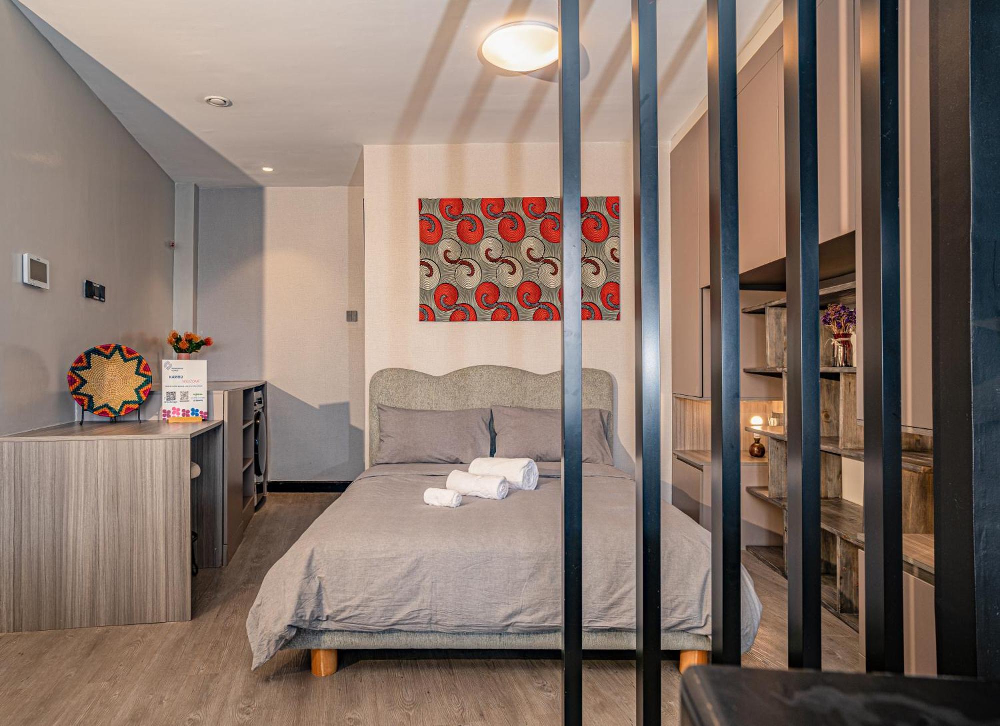Escada Studio & 2-Bedroom, Rooftop Swimming Pool, Gym, Workspace, Wonderiss Homes Westland Living Найроби Экстерьер фото