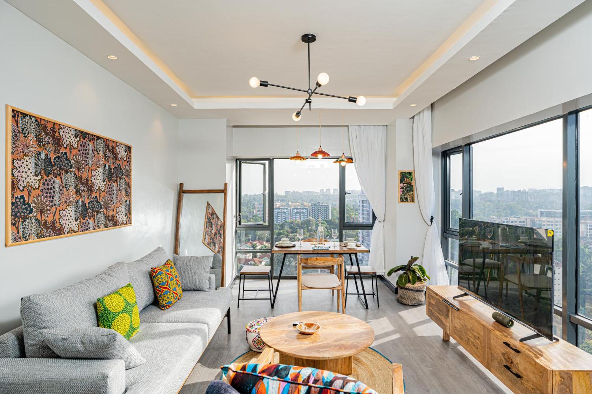 Escada Studio & 2-Bedroom, Rooftop Swimming Pool, Gym, Workspace, Wonderiss Homes Westland Living Найроби Экстерьер фото