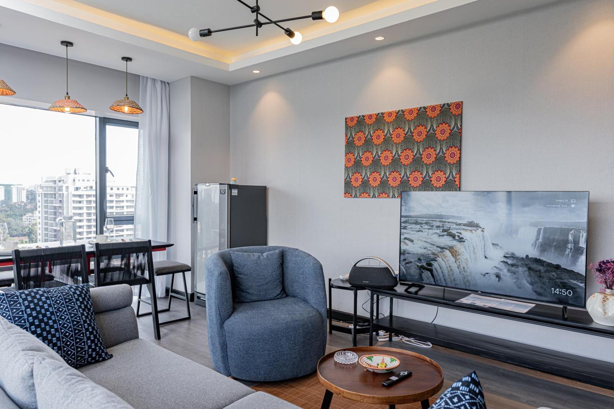 Escada Studio & 2-Bedroom, Rooftop Swimming Pool, Gym, Workspace, Wonderiss Homes Westland Living Найроби Экстерьер фото